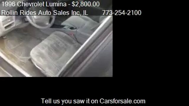 1996 Chevrolet Lumina none - for sale in Chicago, IL 60636 смотреть онлайн