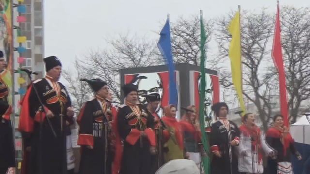 #Анапа 10 марта 2019г. Веселые проводы зимы. Масленица смотреть онлайн