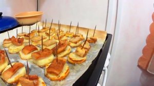 ЗАКУСКА Весенние кораблики. С Машей на кухне.