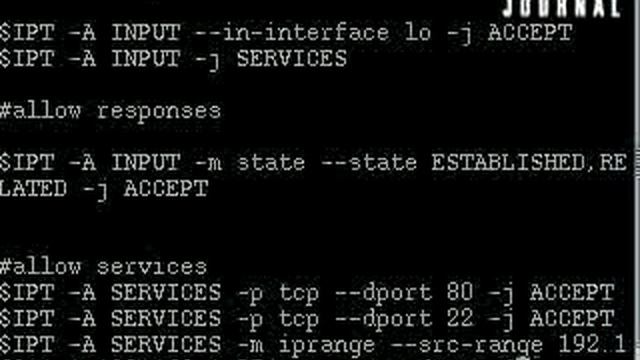 The Linux Foundation Video Site:: Mastering IPTables, Part 2 смотреть онлайн