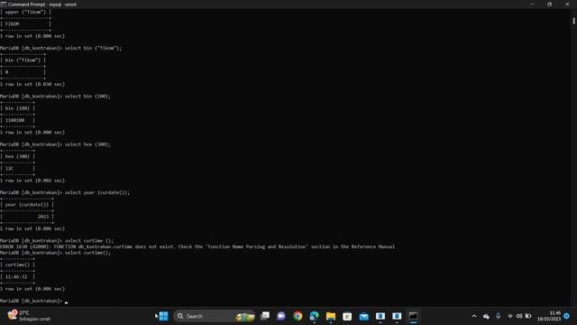 "cara membuat perintah asci dan unicode mysql command prompt" смотреть онлайн