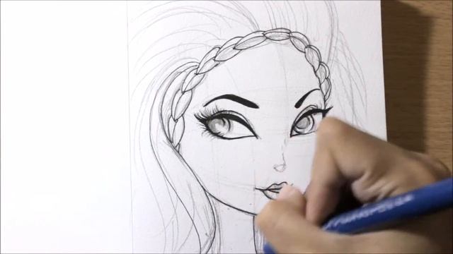 I Sketch Cedar Wood | Ever After High Speed Drawing смотреть онлайн