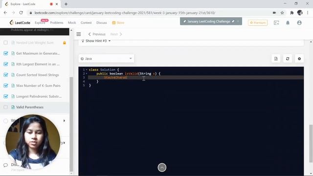 Leetcode #20 | Valid Parentheses | Daily LeetCoding Challenge смотреть онлайн