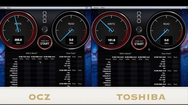 Сравнение SSD: Toshiba (Apple) против OCZ смотреть онлайн