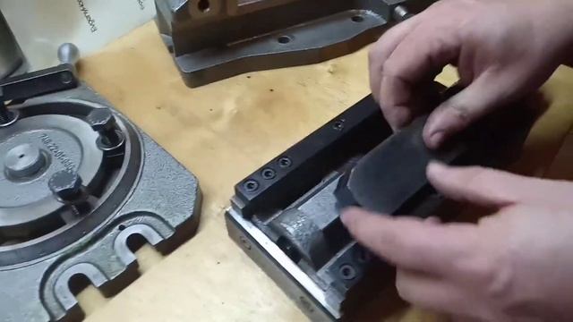 Friedrich Deckel тиски с гидроподжимом смотреть онлайн