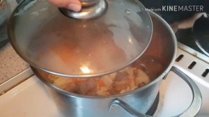 Безумно вкусный суп с говядиной и перловкой!!!