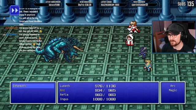 Final Fantasy III Pixel Remaster #6 (Livestream VOD) смотреть онлайн