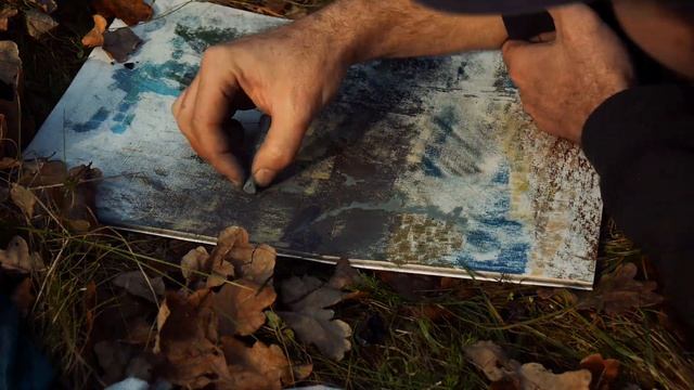 На пленере масляной пастелью. 1-серия смотреть онлайн