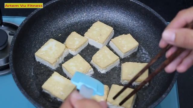 ЕДА В ЯПОНИИ! ПРАВИЛЬНОЕ ПИТАНИЕ! Жареный ТОФУ в ТОМАТНОМ СОУСЕ! Вкусное здоровое питание! смотреть онлайн