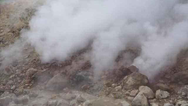 Камчатка, "Малая долина гейзеров" (Дачные горячие источники ). смотреть онлайн