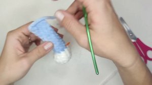 Тигренок крючком. Подробный мастер класс по вязанию тигра из плюшевой пряжи. Амигуруми. ЧАСТЬ 1.