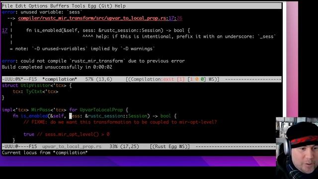 Contributing to Rustc, Episode 4(a): MIR passes, MIR visitors, and a very simple MIR transform смотреть онлайн