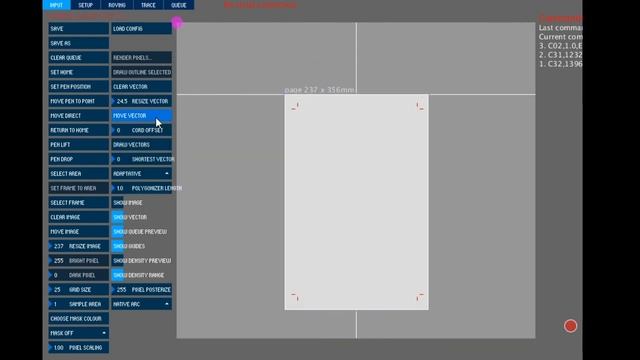Loading g-code file in Polargraph Controller (output of death to sharpie) смотреть онлайн