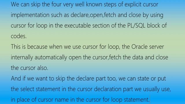 Oracle Database PL/SQL - 3 смотреть онлайн