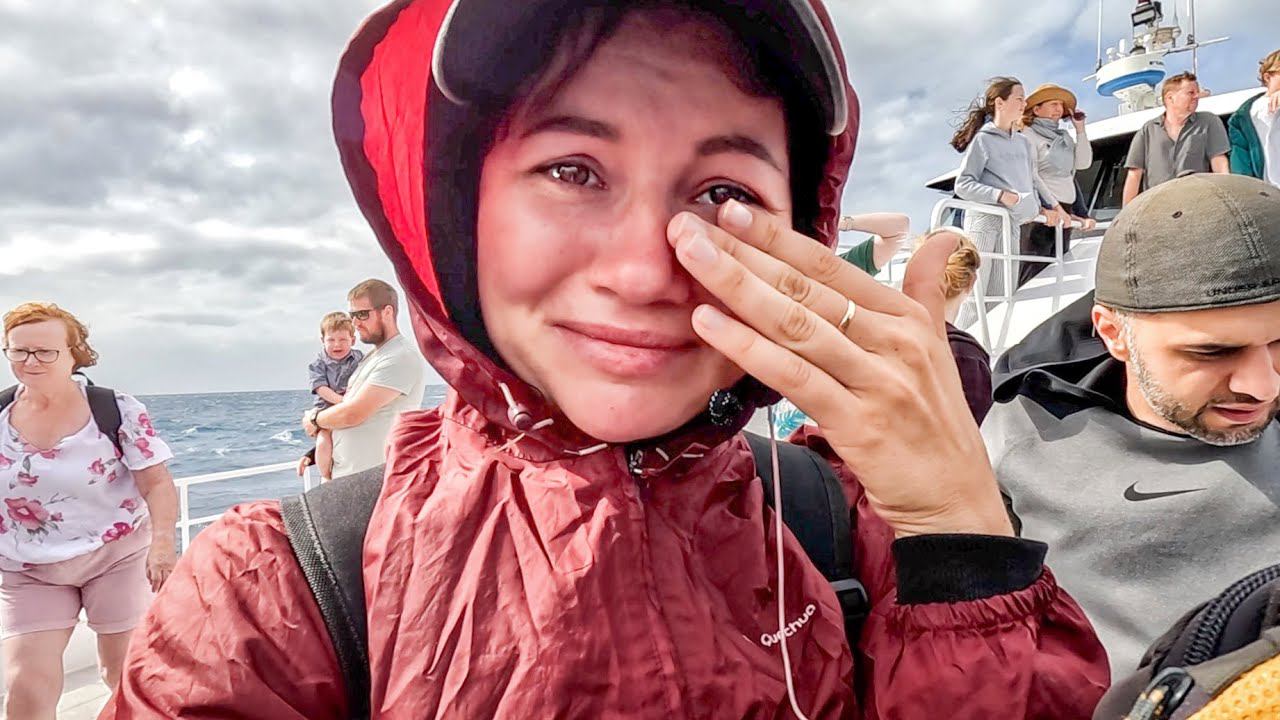 Австралия довела до слез. Попали в ураган. Встреча с китами #16 смотреть онлайн