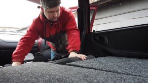 Спальное место в Шевроле Нива (система хранения)