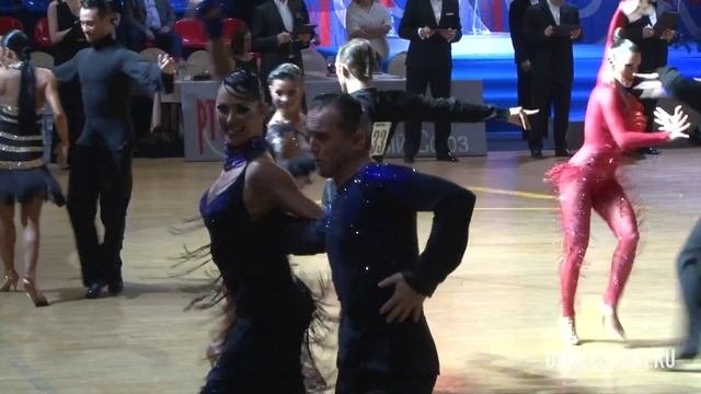 Анохин Василий - Андросенко Кристина, 1/2 Cha-Cha-Cha смотреть онлайн