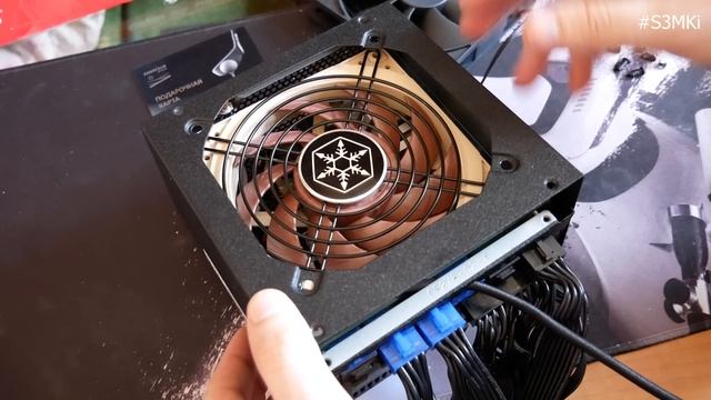 БЕСШУМНЫЙ БЛОК ПИТАНИЯ СВОИМИ РУКАМИ. Замена вентилятора БП смотреть онлайн