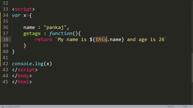ES6 Tutorial | Object literal in Hindi смотреть онлайн