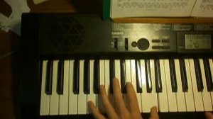 Ласковый май-"розовый вечер" разбор на пианино для начинающих