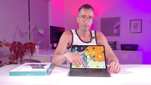 Logitech - Slim Folio Pro Keyboard Case for Apple iPad Pro 12.9" (3rd Generation 2018) смотреть онлайн