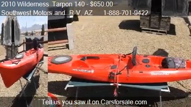 2010 Wilderness Tarpon 140 - for sale in Dewey, AZ 86327 смотреть онлайн