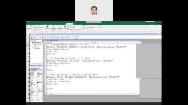 Sesión 3 Excel Avanzado  MACRO FORMULARIO - TEXTBOX - COMBOBOX - LISTBOX - OPTIONBUTTON