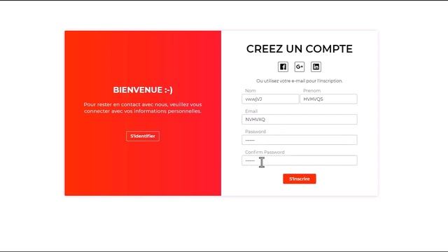 Formulaire de connexion et d'inscription en Vue js 3 | Login and registration form in Vue js 3 смотреть онлайн