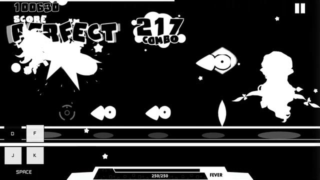 【Muse Dash x Touhou Project】Bad Apple!! MASTER FC 100% смотреть онлайн