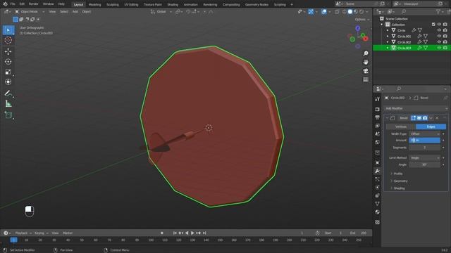 3D Modeling of Darts in Blender | Timelapse смотреть онлайн