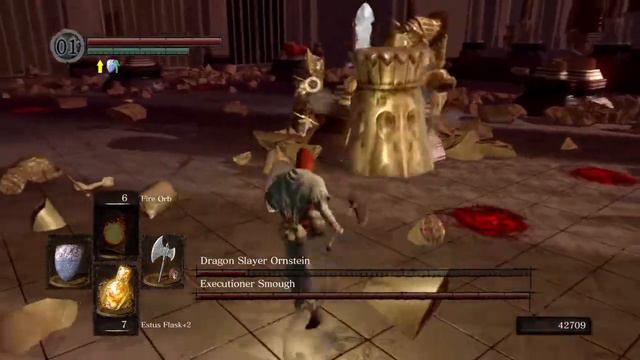 DARK SOULS: REMASTERED - Ornstein and Smough SL1 смотреть онлайн