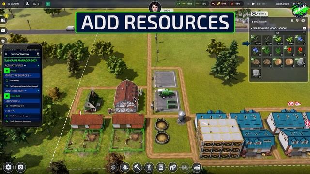 FARM MANAGER 2021 Cheats: Add Money, Instant Build, Perfect Stats (Staff), ... | Trainer by PLITCH смотреть онлайн