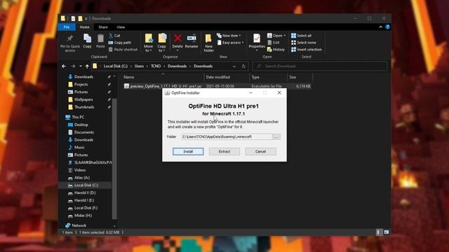 Optifine 1.17.1 Download & Install | Minecraft 1.17.1 How To Guide смотреть онлайн