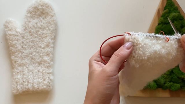 Мастер-класс по варежкам спицами
