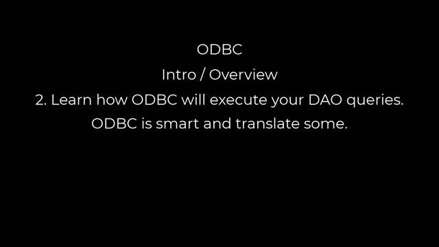 Microsoft Access on Azure SQL: ODBC Overview with DAO смотреть онлайн
