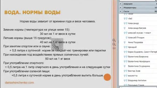 Значение воды для человека смотреть онлайн