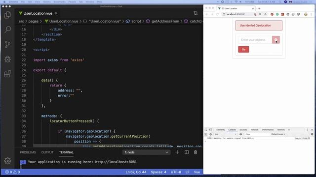 Handle HTML5 Geolocation API & Google Maps API Errors смотреть онлайн