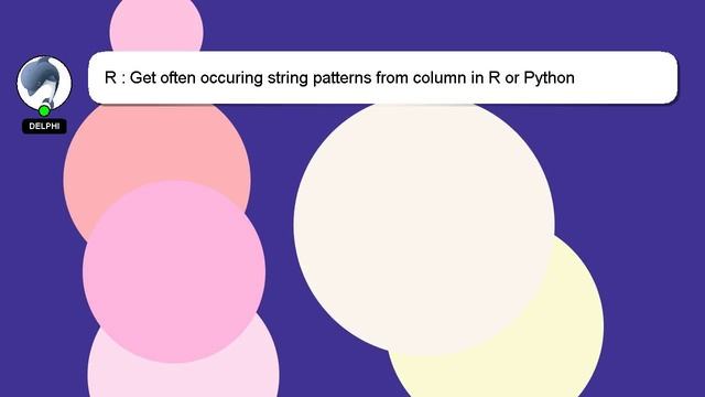 R : Get often occuring string patterns from column in R or Python смотреть онлайн