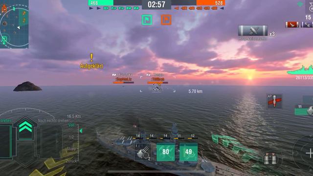 World of Warships Blitz IOS #3 смотреть онлайн