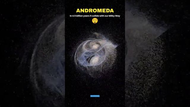 Andromeda and Milky Way Collision 😱🥹 | @BeautyOfTheUniverse | #BeautyOfTheUniverse смотреть онлайн