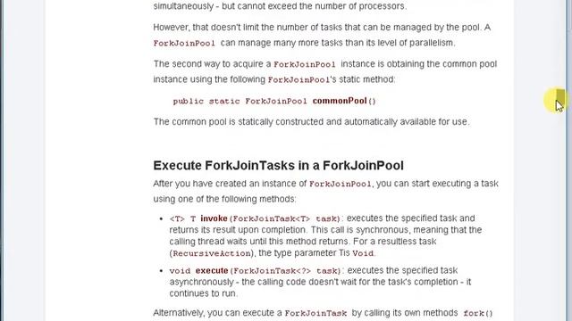 Fork and Join in Java Recursive action смотреть онлайн