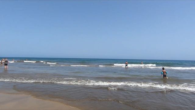 Gran Canaria Maspalomas Spain Beach Walk ? Canary Islands