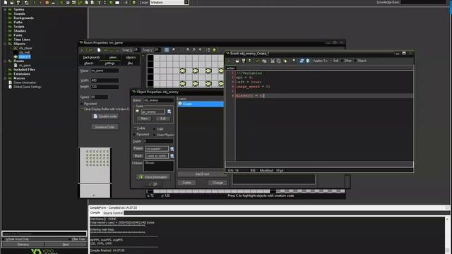 Game Maker Studio - Space Invaders - Часть 1 смотреть онлайн
