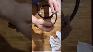 Как удлинить металлический душевой шланг. Как укоротить шланг.