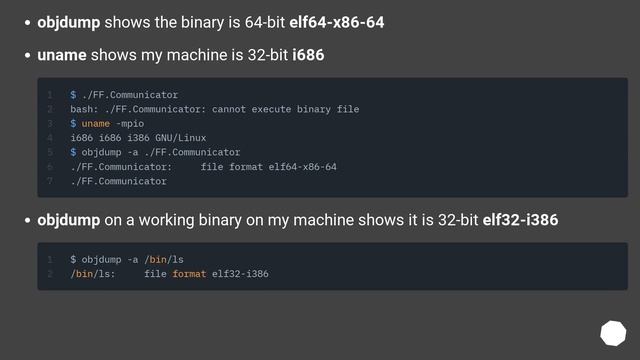 How can I resolve the error "cannot execute binary file"? смотреть онлайн