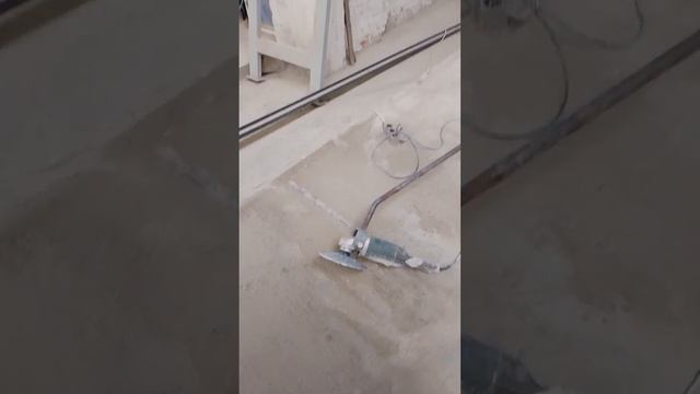 Приспособление на болгарку для шлифования бетона.
