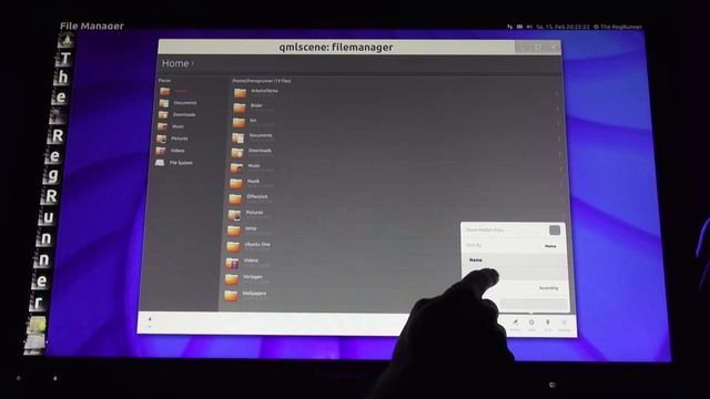 Ubuntu Touch : "ubuntu-filemanager-app" Desktop Version смотреть онлайн