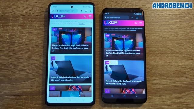 Samsung Galaxy A52s 5G (Snapdragon 778G) vs Samsung Galaxy S8 (Exynos 8895) - Speed Test смотреть онлайн