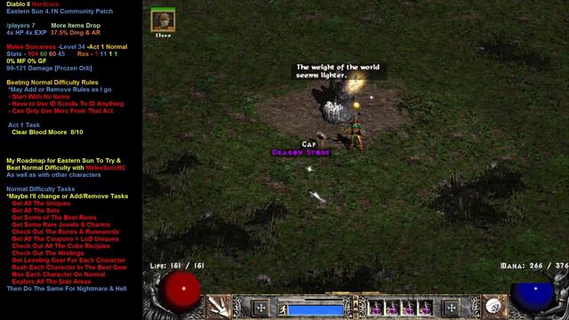 Diablo II Eastern Sun HC Maxing Normal Difficulty -Ep 4 -10x Den of Evil -Huge Gem Upgrades! смотреть онлайн