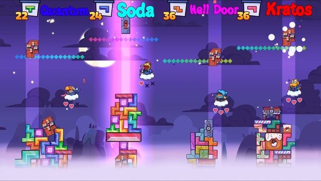 ДАЖЕ ВЕТЕР НЕ ПОМЕШАЕТ МНЕ ПОСТРОИТЬ ЭТУ ВЫСОЧЕННУЮ БАШНЮ В TRICKY TOWER (ОНЛАЙН ТЕТРИС С ДРУЗЬЯМИ) смотреть онлайн